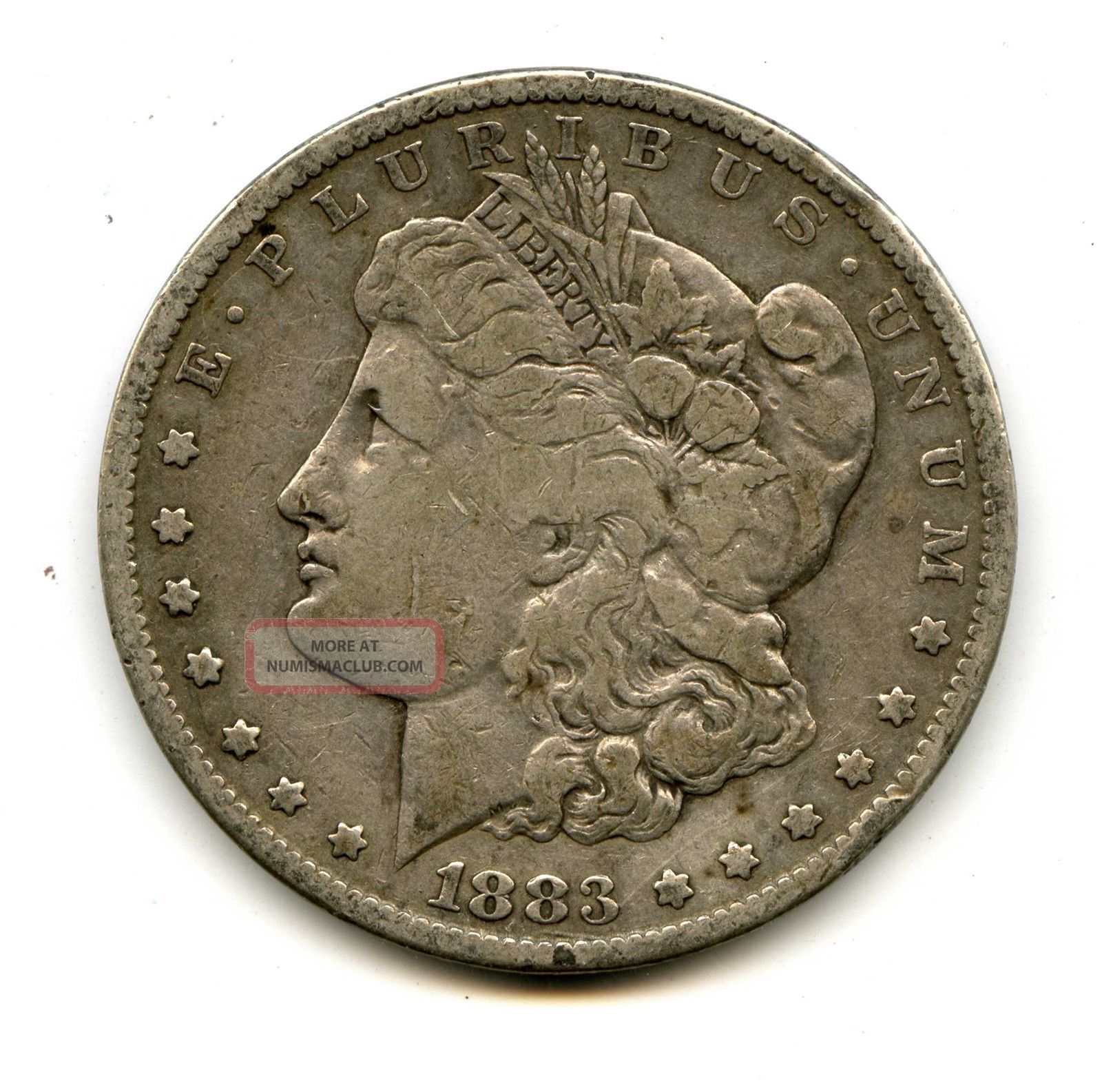 1883 Cc Morgan Silver 1 Dollar 1883-cc-morgan-silver-1-dollar