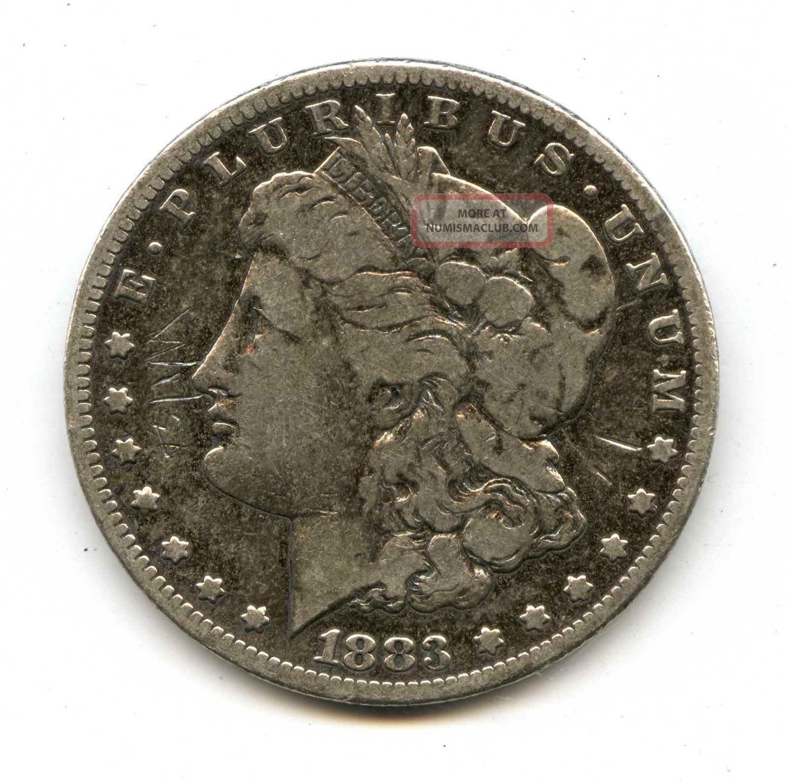 1883 Cc Morgan Silver $1 Dollar