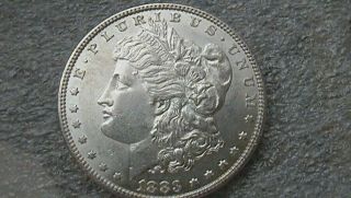 Morgan Silver Dollar 1883 - P Brilliant Uncirculated 15 photo