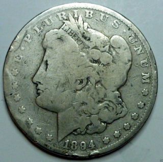 1894 - Morgan Silver Dollar - Look Rarest Date photo