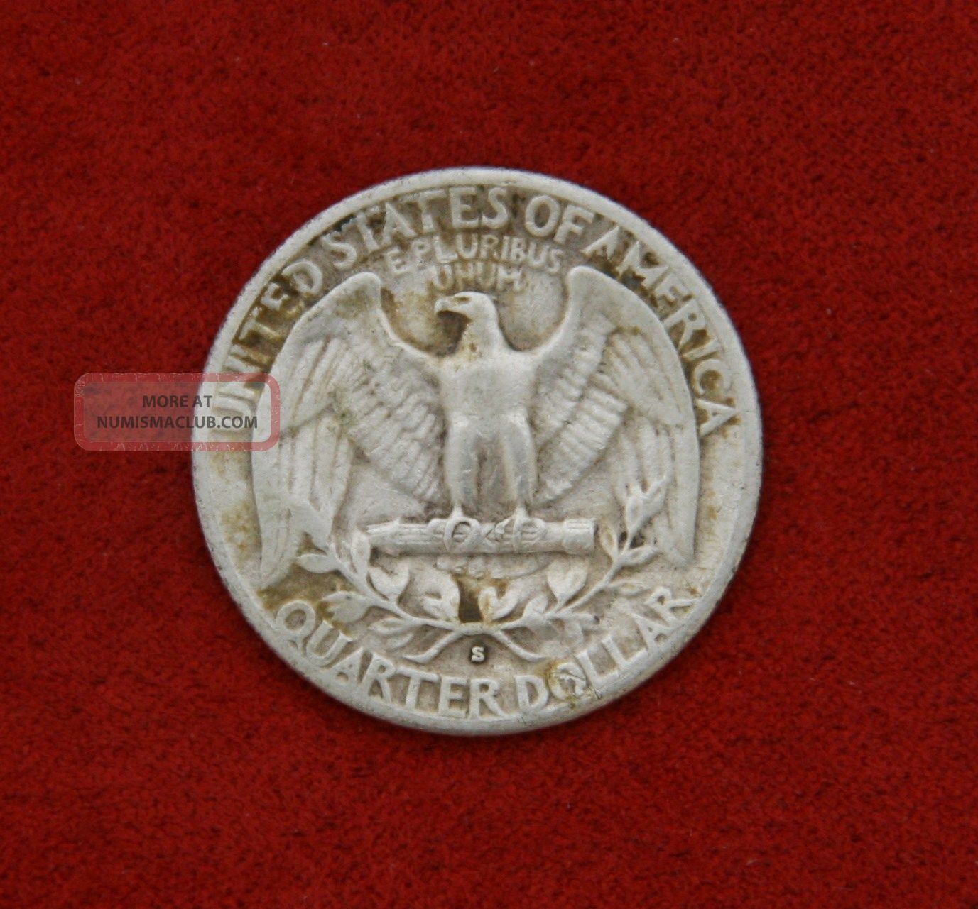 1936 S Washington Silver Quarter, Collectable Key Date Coin