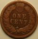 1891 Indian Head Penny,  Ae 19 Small Cents photo 1