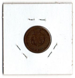 1864 Indian Head Cent Semi Key Date (good) photo
