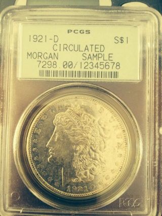 1921 - D Morgan Silver Dollar photo