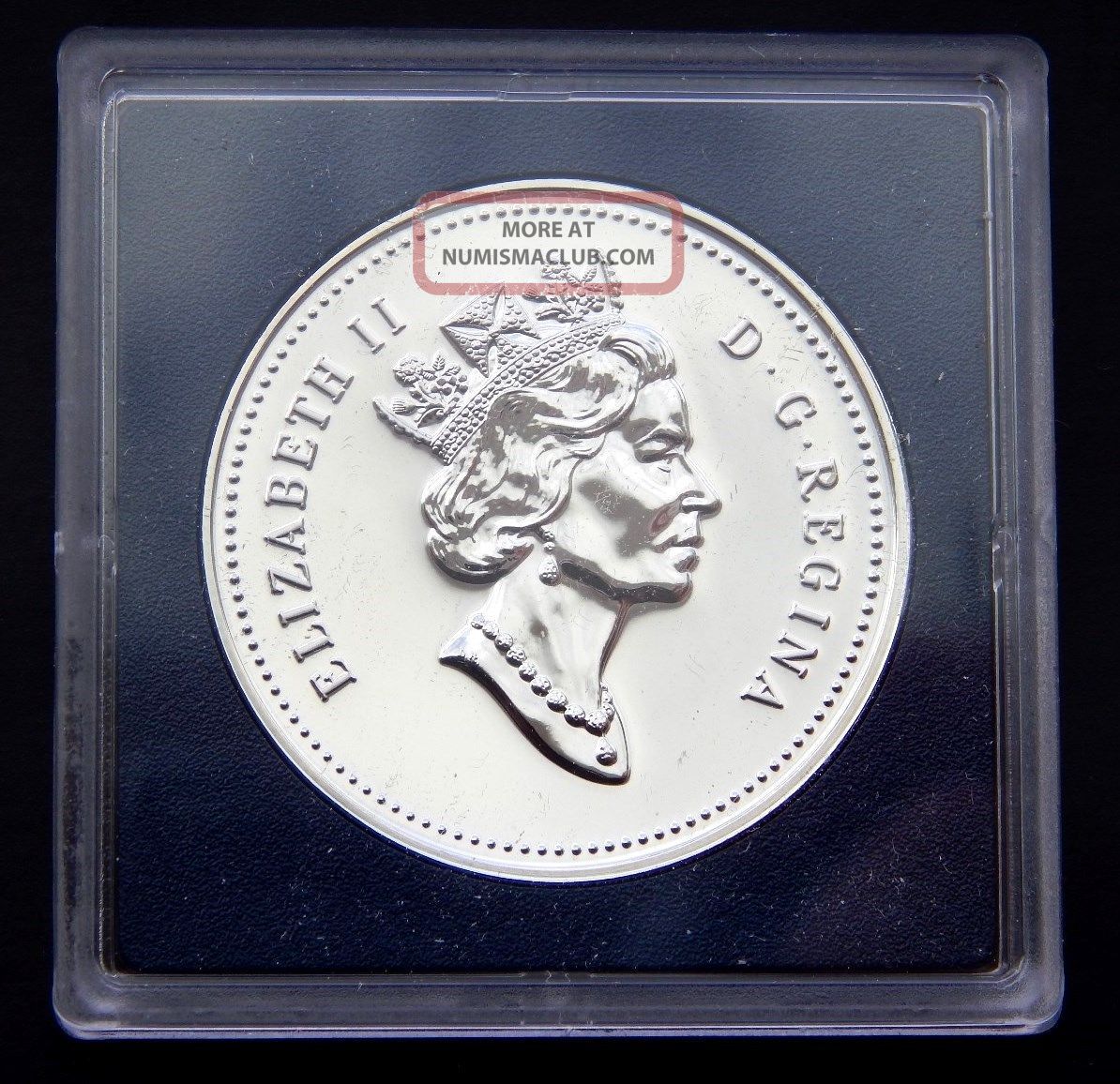 1992 Canadian Bu Silver Dollar Stagecoach Service Commemorative uncirculated-1958-canada-silver-dollar-foreign-coin-s-h