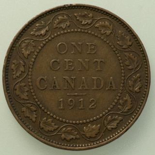 1912 Canada George V Large Cents photo