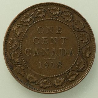 1918 Canada George V Large Cents photo
