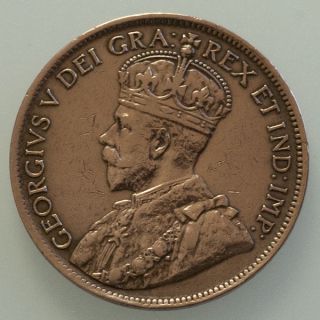 1919 Canada George V Large Cents photo