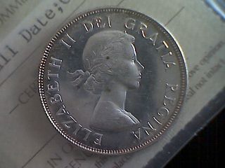 Canada 1953 50 Cents Sd Silver Ms 64 Cameo Iccs photo