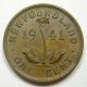1941c Newfoundland Small Cent Au - 58 Lustrous Brown Aunc.  ++ Nfld.  Penny Coins: Canada photo 2