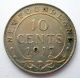 1917c Newfoundland Ten Cents Au - 50 Low Mintage Beauty Nfld.  Dime Coins: Canada photo 2