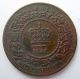 1861 Nova Scotia Half Cent Au - 50 Scarce Low Mintage N.  S.  Victoria ½¢ Coins: Canada photo 2