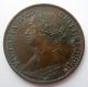 1861 Nova Scotia Half Cent Au - 50 Scarce Low Mintage N.  S.  Victoria ½¢ Coins: Canada photo 3