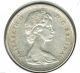 1965 Canada Queen Elizabeth Silver Half Dollar.  800 Fine Coat - Of - Arms Unc Coins: Canada photo 2