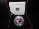 2013 $20 Fine Silver Coin - Purple Coneflower With Venetian Glass Butterfly Coins: Canada photo 2