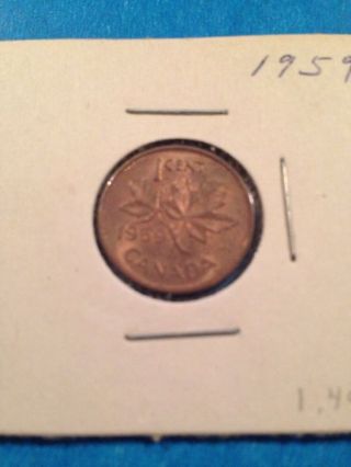 1959 Canada One Cent.  Looks M photo