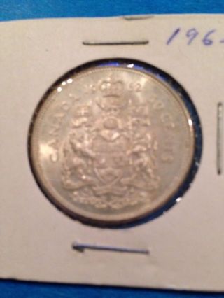 1962 Canada Silver Half Dollar.  800 Fine Silver photo