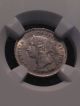 1874 Canada 5 Cent Silver Large Date Crosslet 4 Ngc Graded Uncirculated G180 Coins: Canada photo 2
