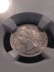 1874 Canada 5 Cent Silver Large Date Crosslet 4 Ngc Graded Uncirculated G180 Coins: Canada photo 4