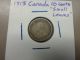 1913 Canada 10 Cents Dime 