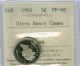 1991 Canada 5 Cents Proof Ultra Heavy Cameo Finest Graded. Coins: Canada photo 2