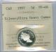 1997 Canada Silver 5 Cents Proof Ultra Heavy Cameo Finest Graded. Coins: Canada photo 2