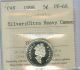 1998 Canada Silver 5 Cents Proof Ultra Heavy Cameo Finest Graded. Coins: Canada photo 2