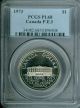 1973 P.  E.  I.  Canada Dollar Pcgs Pl68 Heavy Cameo Finest Known Coins: Canada photo 1