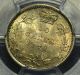 1871 Ten Cent (10¢) Iccs/pcgs Ms - 64 Pq+ Top 4 Golden Toning Wow Coins: Canada photo 1