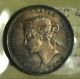 1881h Canada (25¢) Iccs Ms - 63 Pq Top 6 Reddish & Green Toning - Rare Coins: Canada photo 3