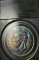 1951 Swl Dollar ($1) Pcgs Pl - 67 Pq+ Rainbow Toning - Wow Coins: Canada photo 5