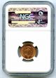2010 Canada Cent Ngc Ms66 Rd Non Magnetic Zinc Issue Certified Coin Coins: Canada photo 1