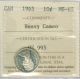 1965 Canada Silver 10 Cents Finest Graded State Heavy Cameo Rare. Coins: Canada photo 1