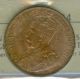 1929 Newfoundland Large Cent Mid State Red Grade Rare. Coins: Canada photo 1