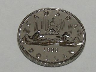 1980 Canadian One Dollar (proof Like) 3425a photo