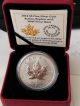 2014 Canada 1oz Silver Maple Leaf With World Money Fair Wmf Privy Silver Coin Coins: Canada photo 1