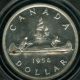 1954 Canada $1 Dollar Pcgs Pl66 Cameo Rare Only 3,  000 Minted. Coins: Canada photo 2