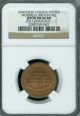 Canada Copper Montreal Token Leroux M.  D.  Br - 582 Ngc Ms66 R/b Solo Finest Coins: Canada photo 1