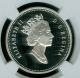 2001 Canada Silver $1 Dollar 90th Ann Ngc Pr70 Ultra Heavy Cam Finest Graded Coins: Canada photo 2