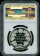 2001 Canada Silver $1 Dollar 90th Ann Ngc Pr70 Ultra Heavy Cam Finest Graded Coins: Canada photo 3