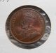1917 1c Canada Large Cent Neon Red Tonning Coins: Canada photo 2