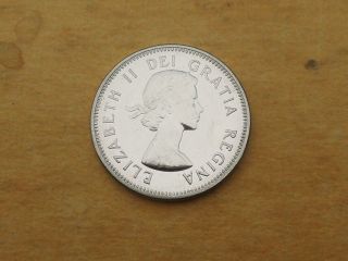 Canada 1964 Nickel 5 Cents Coin Km 57 photo