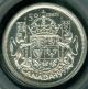 1955 Canada 50 Cents Pcgs Pl65 Ultra Heavy Cameo Rare Coins: Canada photo 2
