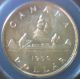 Tmm 1950 Certified Silver Dollar Canada Anacs Au55 Coins: Canada photo 3