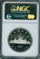 2003 Canada Coronation Silver $1 Dollar Ngc Pr69 Ultra Heavy Cameo Coins: Canada photo 3