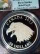 2013 Canada Bald Eagle Portrait Of Power 1 Oz Proof Silver Coin - Pcgs Pr70 Dcam Coins: Canada photo 1