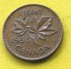 Canada 1956 Queen Elizabeth Ii Good Grade 1 Cent See All My Items 085 Coins: Canada photo 1