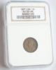 1925 Canada Cent Third Party Graded As Au55 Coins: Canada photo 2