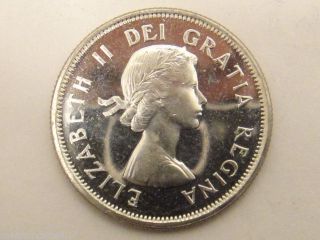 1962 Canada 25 Cents (prooflike) Brilliant Uncirculated photo