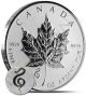 2013 Snake Privy Canadian Silver Maple Leaf (reverse Proof) Coins: Canada photo 3